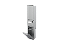 Lixeira de Parede Inox 5,5L com Tampa Click, Armário Integrado e Suporte para Papel Higiênico - Imagem 4