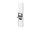 Lixeira de Parede Branca 5,5L com Tampa Click, Armário Integrado e Suporte para Papel Higiênico - Imagem 6