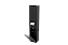Lixeira de Parede Preta 5,5L com Tampa Click, Armário Integrado e Suporte para Papel Higiênico - Imagem 3