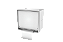 Suporte Papel Higiênico Embutir Na Parede Porcelanato Branco - Tampa Click - Imagem 1
