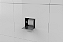 Suporte Papel Higiênico Embutir Na Parede Porcelanato Inox - Tampa Click - Imagem 3