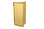 Lixeira Retangular Dourada 5l Parede Porcelanato - Tampa Click - Imagem 1