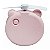 Ventilador Portátil Recarregável com Espelho e Led Porquinho Rosa - Keizechen - Imagem 2