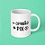 Caneca - Opinião + Pix - Imagem 1