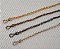 ALÇA P/ BOLSA DE ALUMÍNIO GOTA 2.8MM C/ MOSQUETÃO  1 MT (CORES) - Imagem 1
