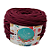 FIO DE MALHA PREMIUM KIKI ANTIPILLING 23MM - VINHO - 350GR - Imagem 2