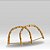 ALÇA 100% BAMBU 15.5 X 12 CM (PAR) - Imagem 1
