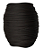 FIO DE POLIÉSTER HASSTEXTIL 4MM C/ 400 MT PRETO Nº 102 - Imagem 1