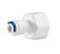 Conector Adaptador reto com rosca fêmea 1/2" e engate rápido 1/4" - Imagem 1