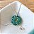 Colar flor de cenoura - verde cintilante - Imagem 1