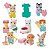 Kit com 3  Bebês Surpresa De Festa Party Sylvanian Families - Imagem 1