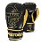 Kit Muay Thai Boxe Pretorian Luva Core Preta E Amarela 16 Oz - Imagem 2