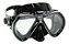 Máscara Mergulho FunDive Onix Preto Silicone Vidro Temperado - Imagem 1