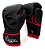 Kit Muay Thai Boxe Naja Luva Preta E Vermelha 12 Oz - Imagem 3