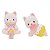 Sylvanian Families Gêmeos Gato De Seda Epoch 5080 - Imagem 2
