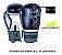 Kit Muay Thai Boxe Pretorian Luva First  Pta E Verde 10 Oz - Imagem 4