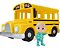 Cocomelon Yellow School Bus Ônibus Escolar Amarelo Com Som - Imagem 1