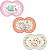 Chupeta Mam Day E Brilha Escuro 6+ Meses Kit Com 3 Und. 2952 - Imagem 1