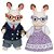 Sylvanian Families Avos Coelhos Chocolate 5190 - Imagem 1