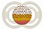 Kit Chupetas Mam Perfect +6m  Neutra 2 Un C/ Estojo 2979 - Imagem 2