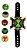 Relógio Ben 10 Lançador De Disco Omnitrix  Sunny 1759 - Imagem 1