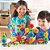 Brinquedo Educativo De Montar Infantil Engrenagem Com 63 Pçs - Imagem 3