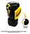 Luva Muay Thai Boxe Pretorian - Black Line Preta e Amarela - Imagem 5