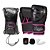 Kit Muay Thai Boxe Naja Luva Preta e Rosa 10 Oz + Manopla - Imagem 4