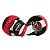 Kit Muay Thai Boxe Naja Luva Preta e Rosa 10 Oz + Manopla - Imagem 3