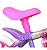 Bicicleta Aro 12 Infantil Nathor Violeta - Imagem 4