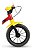 Bicicleta Equilíbrio Aro12 S/ Pedal Balance Bike Nathor Fast - Imagem 3