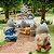 Sylvanian Familie Conjunto Bicicleta Dupla Irmão Huskys 5637 - Imagem 5