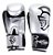 Kit Luva Boxe/Muay Thai Pretorian Elite Prata e Preto 14 Oz - Imagem 1
