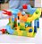 Brinquedo Blocos Construção Pista  Block Track Slide 54 Pc - Imagem 6