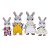 Família Dos Coelhos Cauda De Algodão Sylvanian Families 4030 - Imagem 1