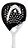 Raquete De Padel Head 360+ Alpha Elite Preto E Branco - Imagem 1