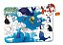 Brinquedo Quebra-cabeça Tátil Animais Da Neve Babebi  6095 - Imagem 2