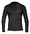 Camiseta Curtlo Thermoskin Manga Longa Masculino Preto G - Imagem 1