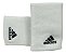 Munhequeira Adidas Wristband Grande Branco e Preto - Imagem 1