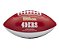 Bola Futebol Americano Wilson NFL Peewee Team San Francisco - Imagem 1