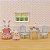 Sylvanian Families Mesa Café Da Manhã Mamãe Bebê Coelho Neve - Imagem 3