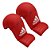 Luva Karate Adidas Sem Dedão Wkf Approved Vermelho - Imagem 1