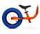 Bicicleta Infantil Equilíbrio Balance Bike Raiada Nathor - Imagem 3