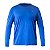 Camiseta Curtlo Active Sense Manga Longa Azul Royal M - Imagem 1