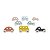 Mini Carros de Madeira Sortidos Sweet Cocoon Janod - Imagem 3