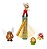 Diorama Super Mario Set Lava Castle Candide 3014 - Imagem 2