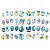 Aquabeads Nail Studio Stars e Unicorns Nail Refill Kit - Imagem 2