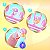 Aquabeads Nail Studio Hearts e Ribbons Nail Refill Kit - Imagem 4