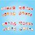 Aquabeads Nail Studio Hearts e Ribbons Nail Refill Kit - Imagem 3