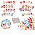 Aquabeads Nail Studio Hearts e Ribbons Nail Refill Kit - Imagem 2